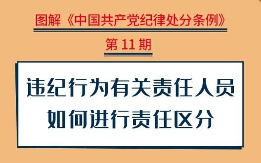 党纪学习教育丨违纪行为有关责任人员如何进行责任区分