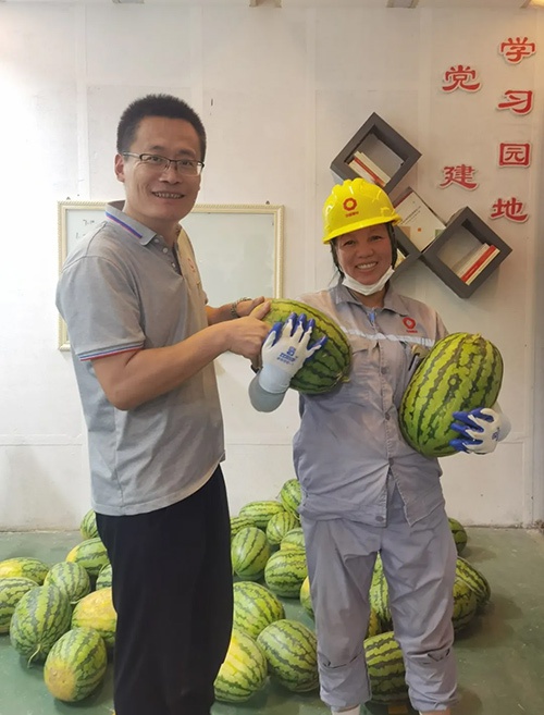盛夏送清凉 关爱沁人心|江西中材开展“夏送清凉”慰问活动